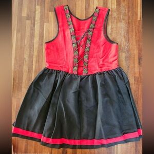 Vintage 5-6 girls dirndl dress
